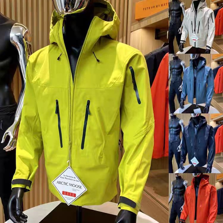 袅高端猛货！GB32614硬核三防冲锋衣男压胶防风防水登山服女图