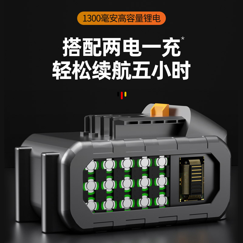 Lithium Mower Small Household Weeder Hand-Held Electric Lawn Mower Garden Trimmer Rechargeable Lawn Mower Specification drawing