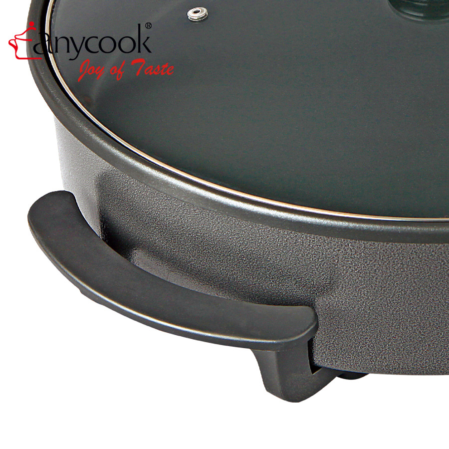 Anycook non-stick pizza pan electric pizza pan electric fish pan Specification drawing