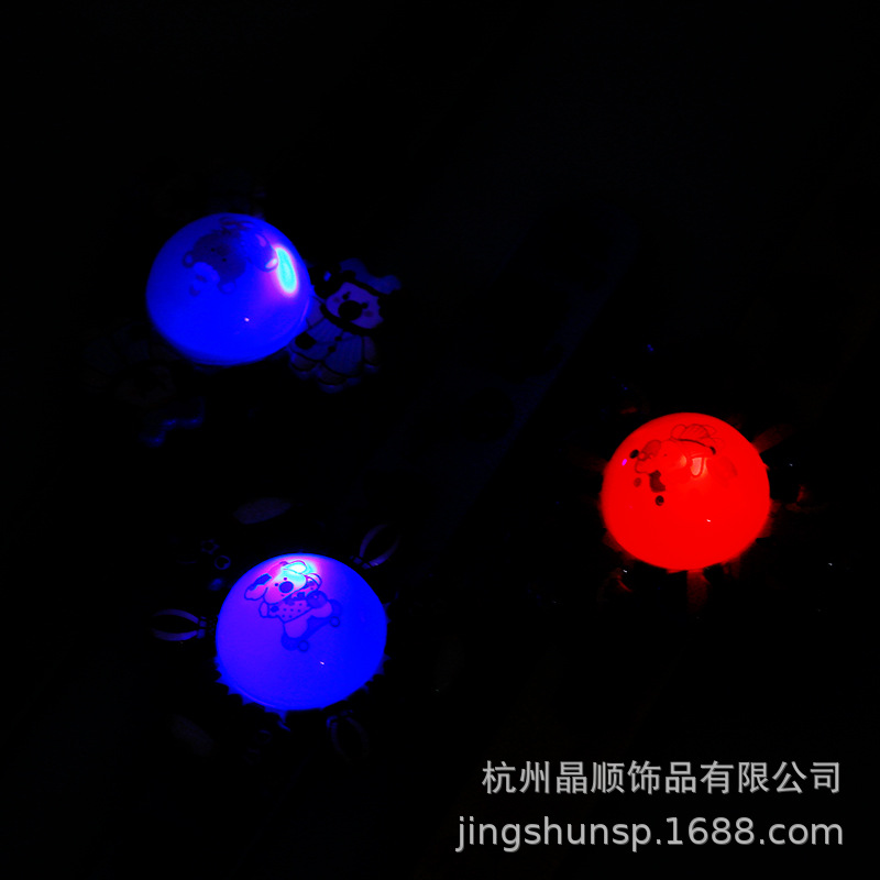 Cartoon Flash Circus clown Papa Ring Spinning Children's wristband Kindergarten baby toys Papa Ring gifts details Picture