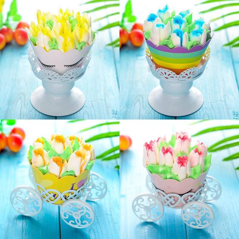 Amazon 459-Piece Cake Decorating Tip Baking Kit Cake Paper Cup Three-Layer Paper Cake Stand Item Picture