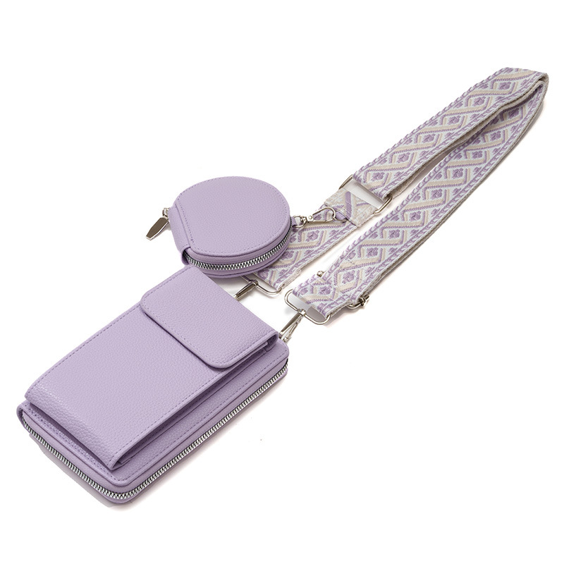 日系2024新款ins斜挎包小众设计女士单肩包潮手机包简约子母包产品图