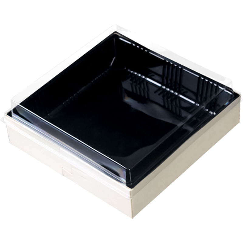 High-end fruit scoop packaging box, fresh fruit platter box, disposable transparent fruit packaging box, internet-famous fruit cutting gift box Item Picture