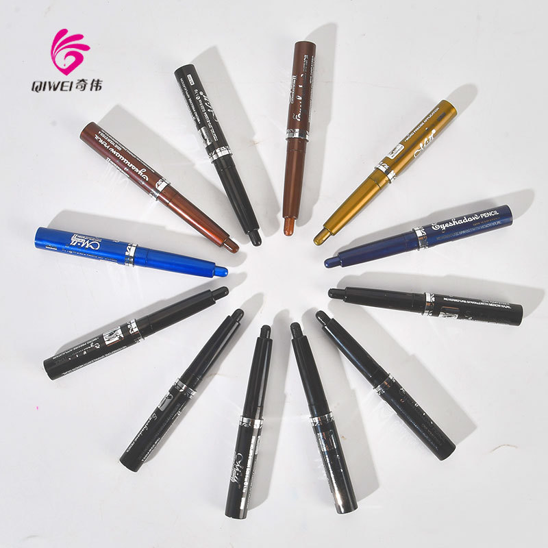 Menow New Shape Medium Eyeshadow Pen Waterproof, Sweat Resistant, Quick Drying And Not Easy To Smuddle Specification drawing