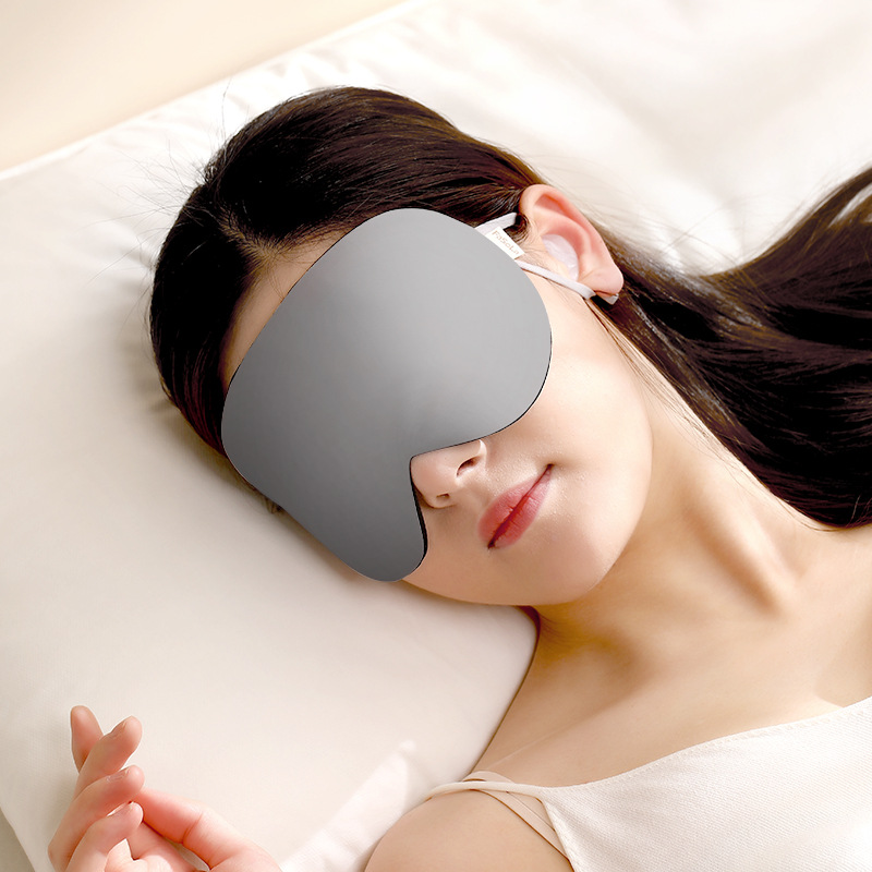 FaSoLa夏季冰凉遮光眼罩睡眠缓解眼疲劳男女舒适透气凉感护眼罩详情图1