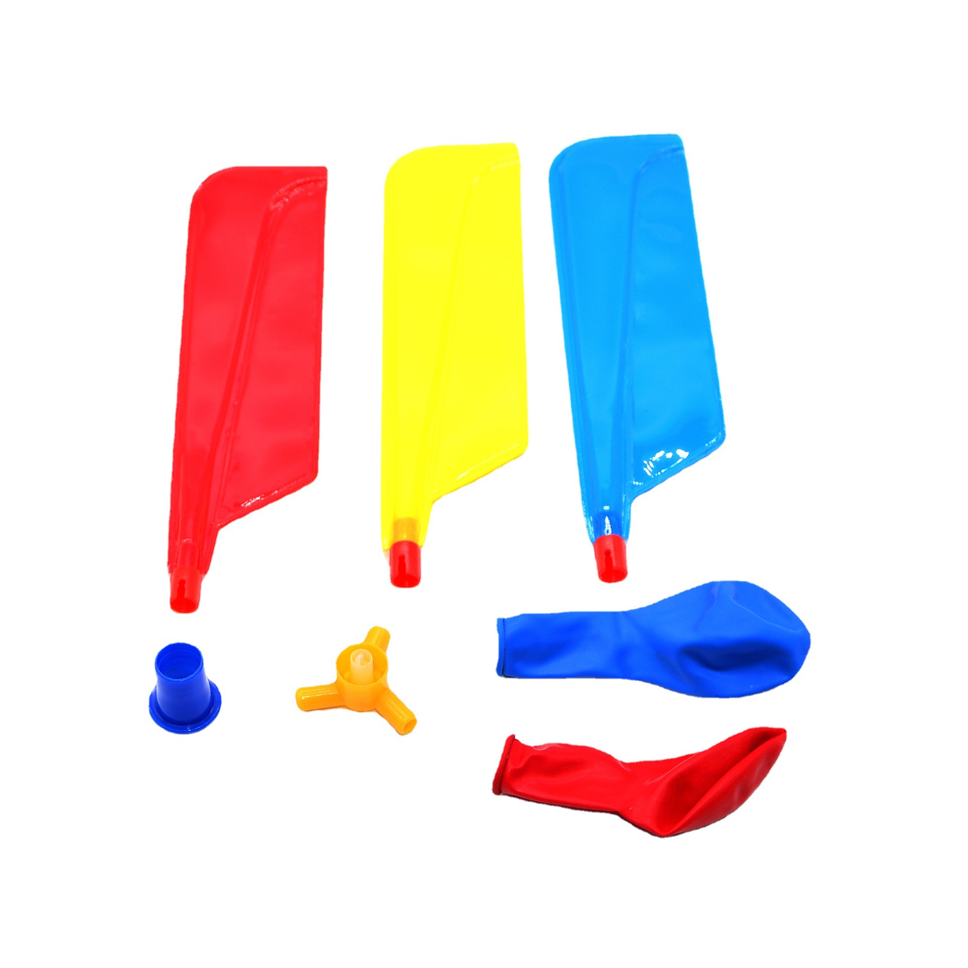 Balloon airplane children's competition special DIY toy balloon helicopter balloon propeller Application Scenario