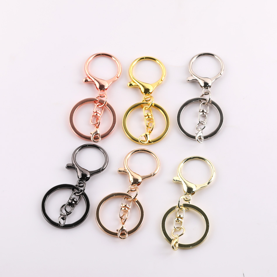 Round dragon buckle, crayfish buckle, 8-shaped buckle, four-link chain, diy metal bag buckle, connecting pendant, accessory material Application Scenario