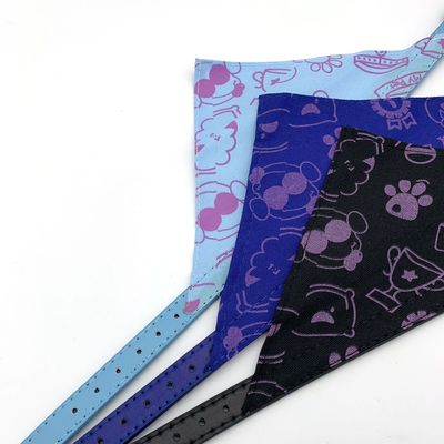 Pet Triangle Scarf Dog Collar Cat Drool Towel Collar Pet Supplies Teddy Pomeranian Neck Application Scenario
