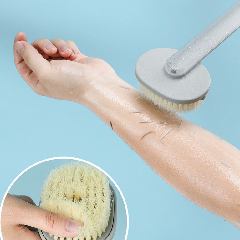 Bath bath artifact bath brush long handle bath wipe back rub mud do not beg Specification drawing