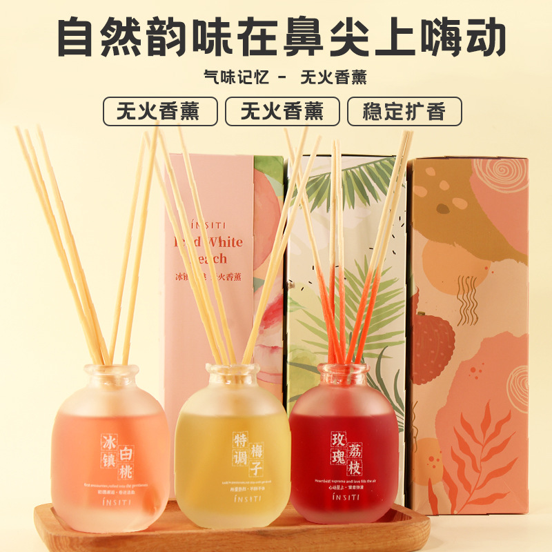 果酒微醺无火香薰精油室内空气净化清新香氛香水挥发棒留香摆件详情图1