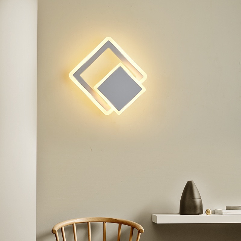 Modern and simple wall lamps warm the living room, bedroom, bedside, study, corridor, staircase, and popular wall lamps inside full figure