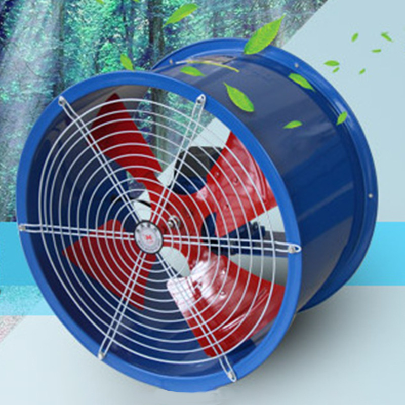 工业排气扇上海兴壹牌SF5G-4轴流风机SF4G-2管道风机SF6G-4岗位详情图2