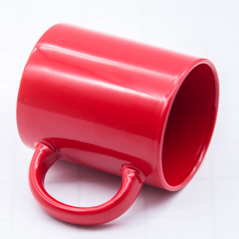 Factory Wholesale Mug Printing Logo Cup Two-Dimensional Code Advertising Cup Simple Cup Hotel Cup Item Picture