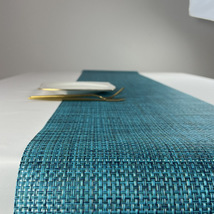 跨境棉麻桌布批发 纯色中式无缝拼接桌布桌旗一体方形餐桌布台布