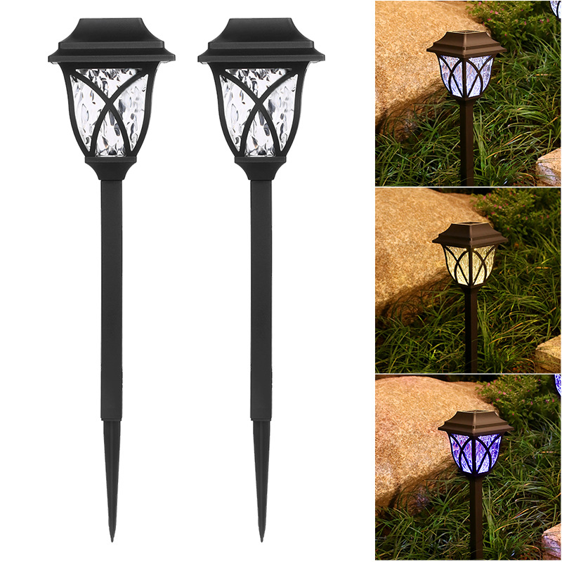 Solar Garden Lights Outdoor Home Decoration Yard Garden Lawn Waterproof Lawn Lights Arranged To Insert Light And Shadow Lights