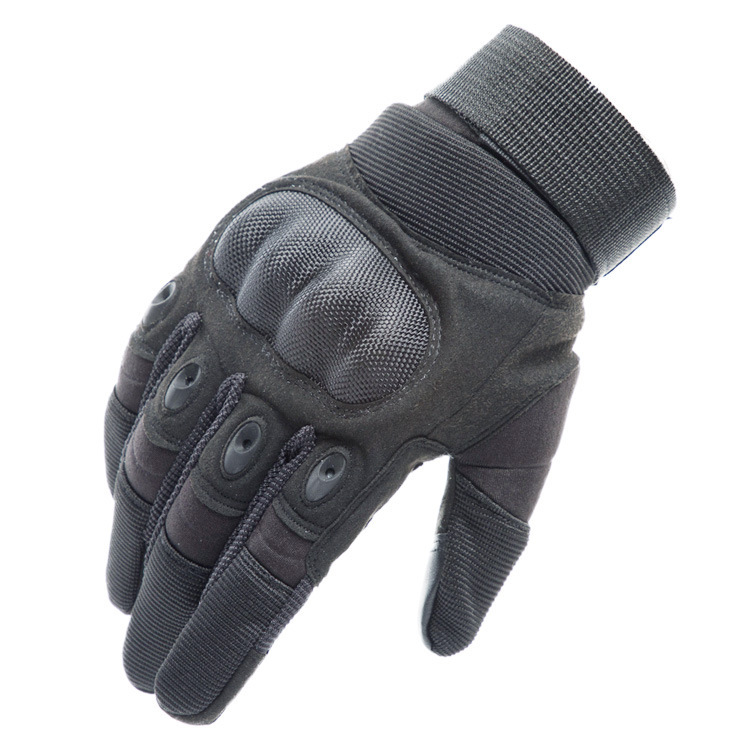 Wholesale gloves for men, outdoor sports, touch screen, mountain climbing, cycling, training, combat, fabric shell and tactical gloves Specification image