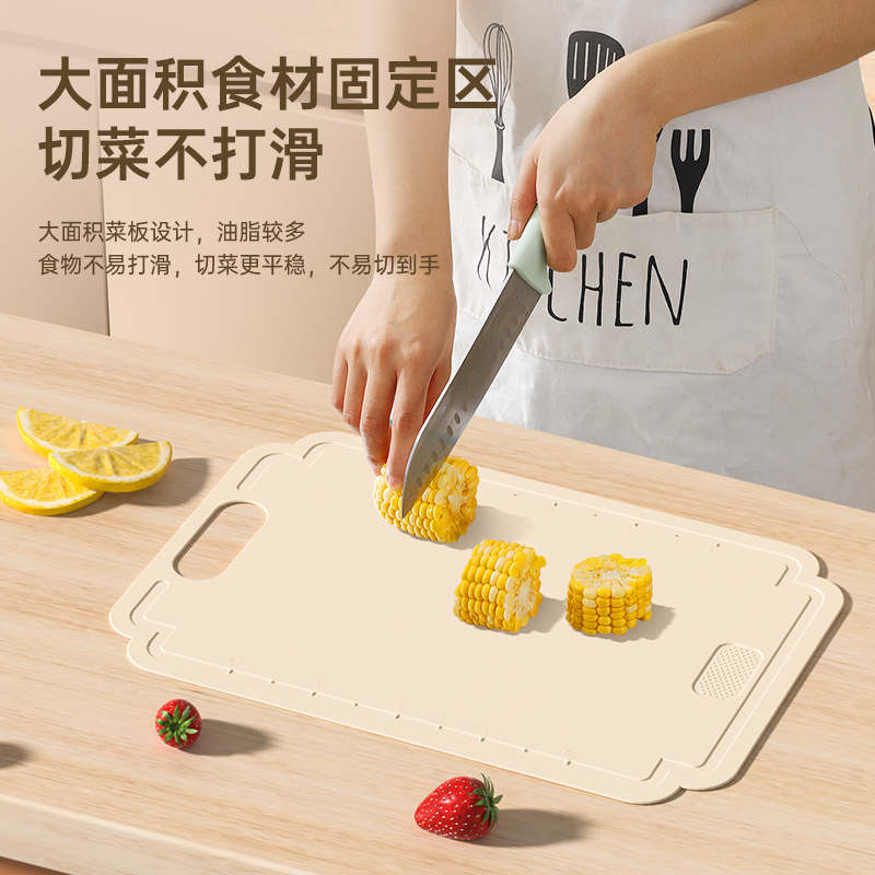 水果砧板婴儿辅食菜板家用切菜板案板迷你切水果刀板粘板切菜板产品图