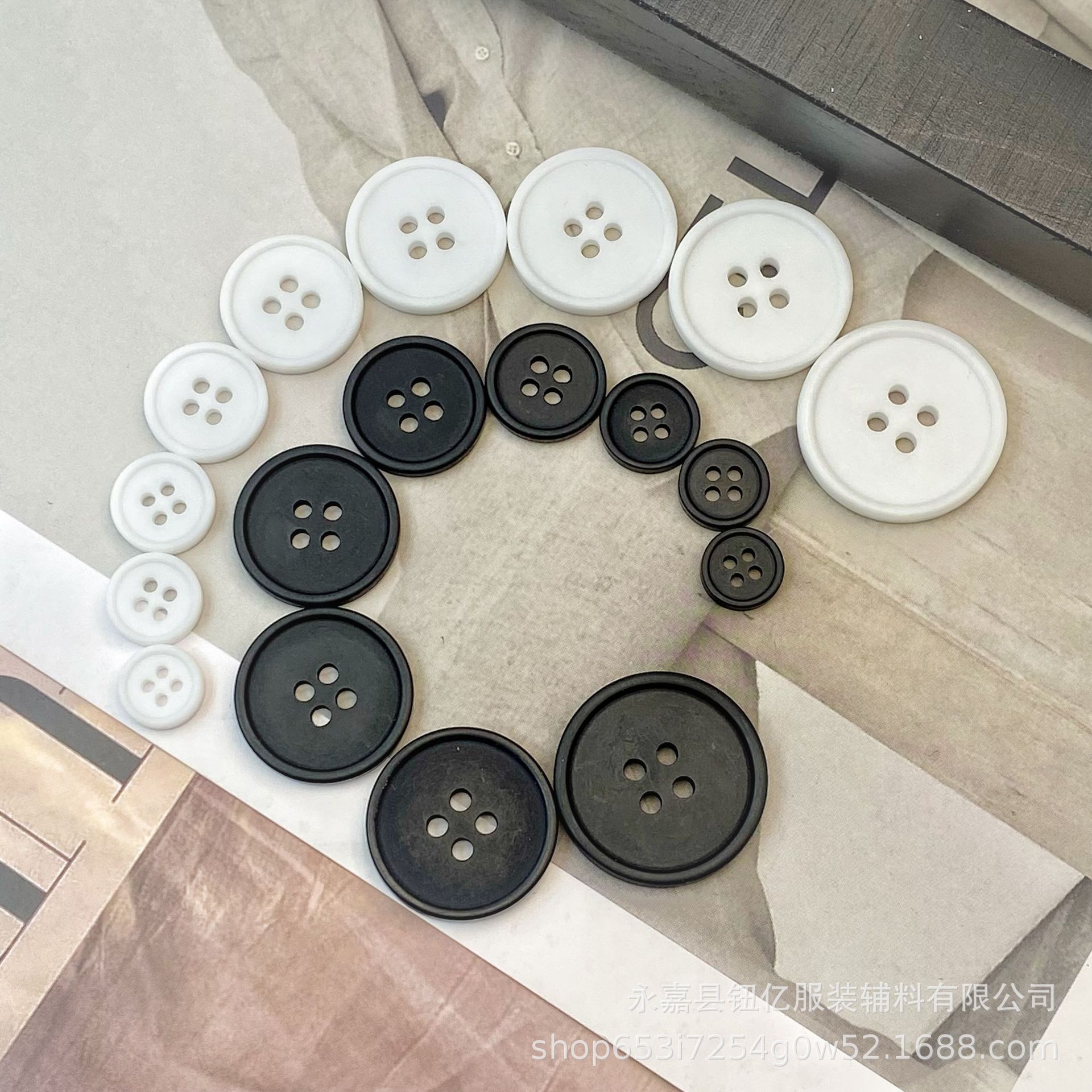 免钉扣/纽扣/锌合金/卡通木制纽扣/磁铁扣细节图