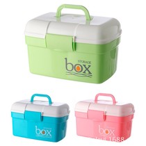 Plastic storage box Large family box Plastic box Hospital pharmacy giveaway medicine box Pharmacy wholesale