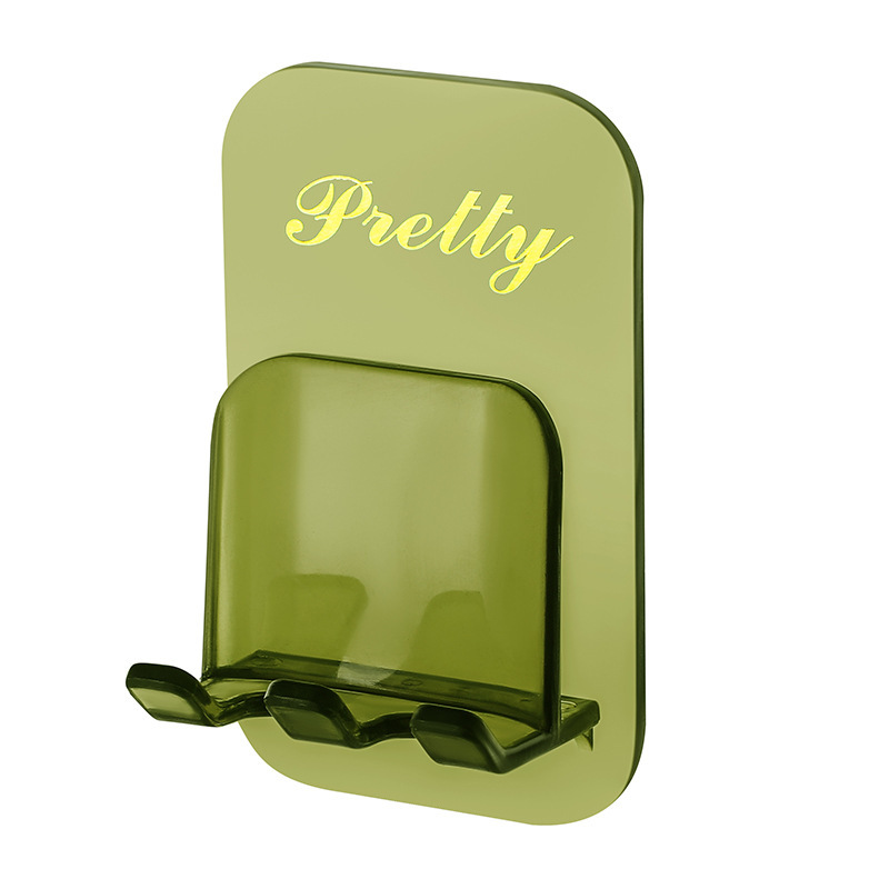 Douyin's best-selling bathroom toothbrush rack and mouthwash cup set, wall-mounted toothbrush storage rack and cup holder Item Picture