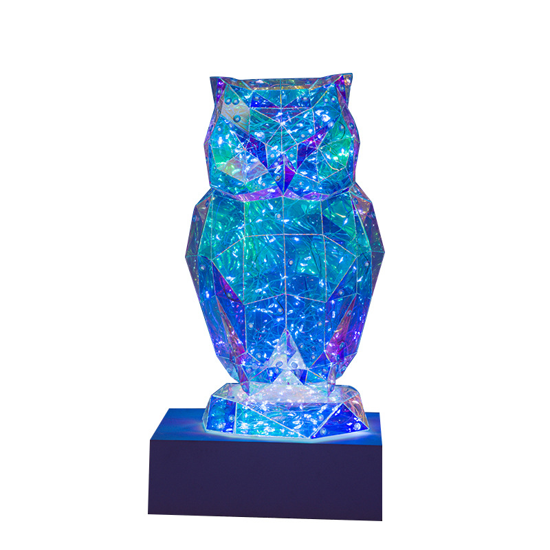2023 Magic Cartoon Night Light Decoration Owl Creative Gift Girls Bar Atmosphere Light Graduation Gift Item Picture