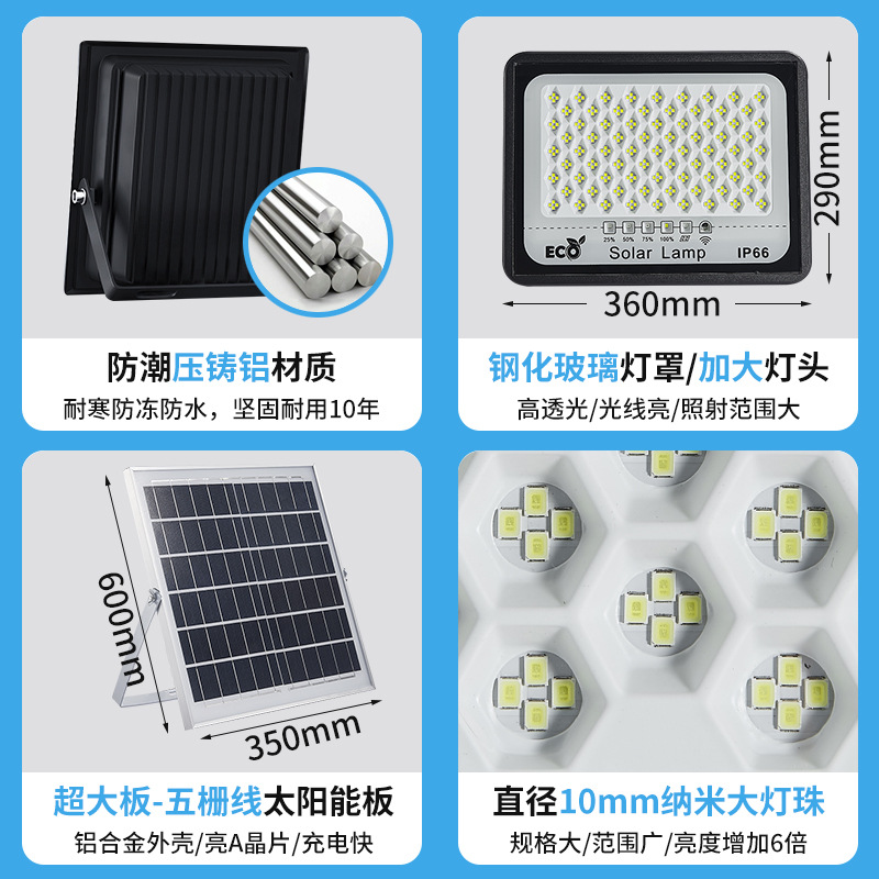 满天星太阳能/太阳能投光灯/太阳能灯产品图