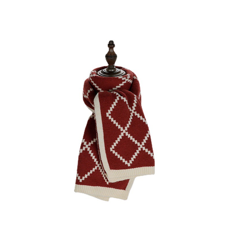 2022 Cashmere Check Scarf For Women Winter Thickened Warm Bib Harry Potter With The Same Shawl For Men Item Picture
