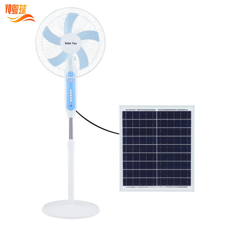 Solar Fan outdoor electric fans 16-inch and 12-inch Solar fan solar floor fans factory sales details Picture