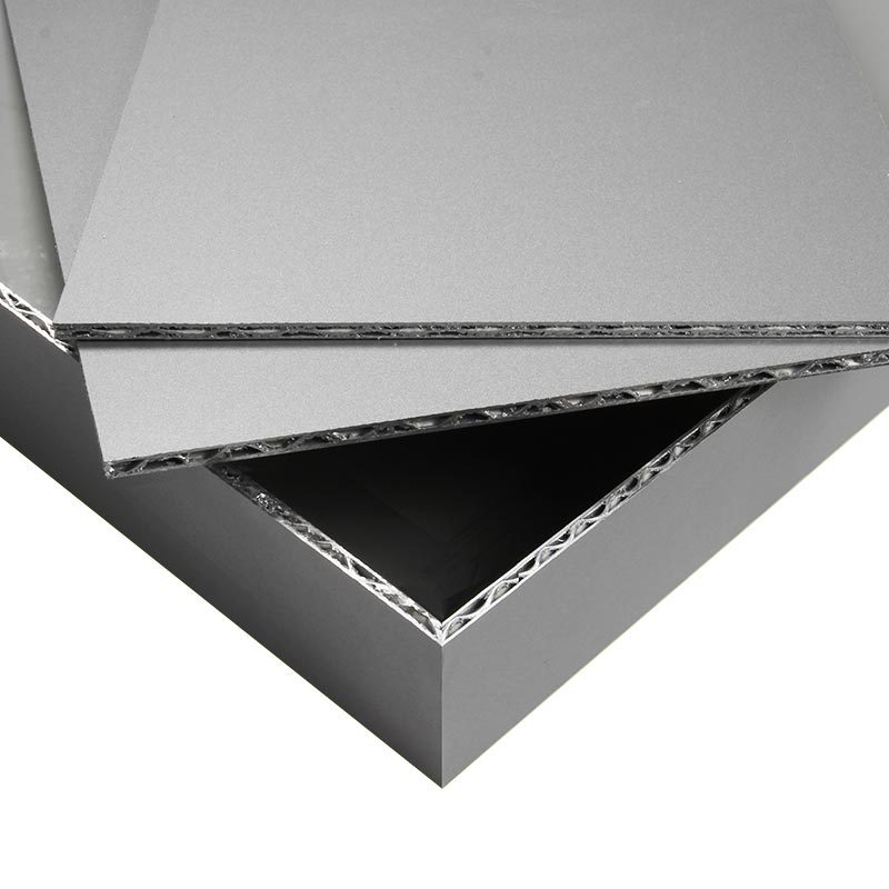 Shanghai Jixiang A grade fireproof aluminum three-dimensional plate corrugated core aviation corrugated plate aluminum alloy metal composite aluminum veneer Item Picture