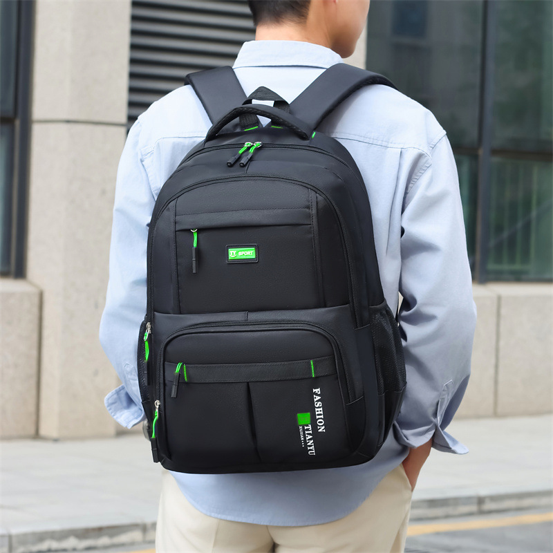 Nueva mochila para hombres bolsa de computadora de negocios de gran capacidad viaje de viaje mochila a prueba de agua bolsa escolar estudiantil al por mayor details Picture