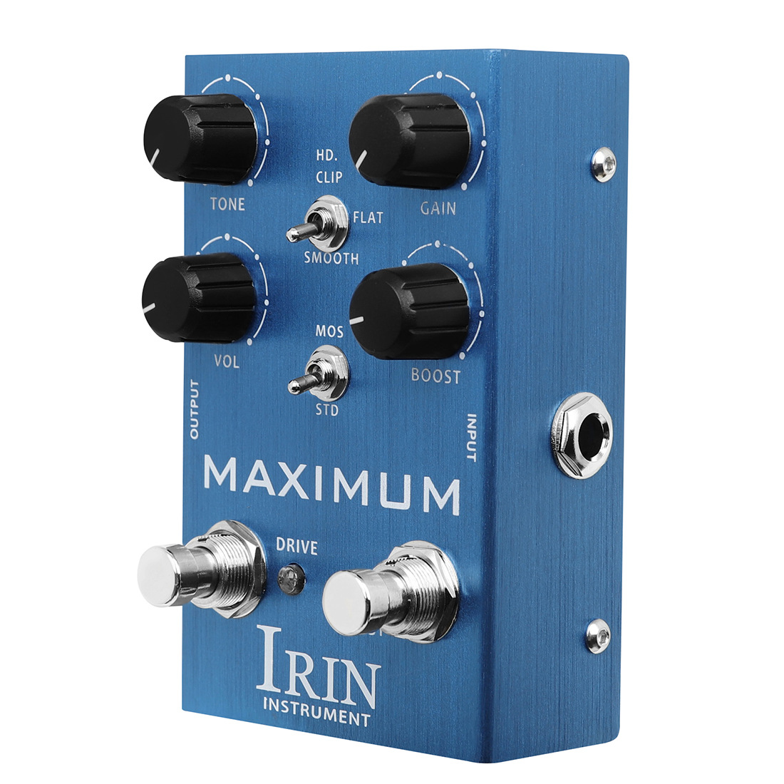 IRIN电吉他效果器音响模拟失真过载十段EQ均衡器吉他单块效果器详情图4