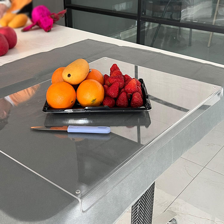 Youdaoplaceholder0 Cutting Boards, anti-slip transparent boards, Acrylic Cutting Boards, acrylic vegetable boards, fruit pads details Picture