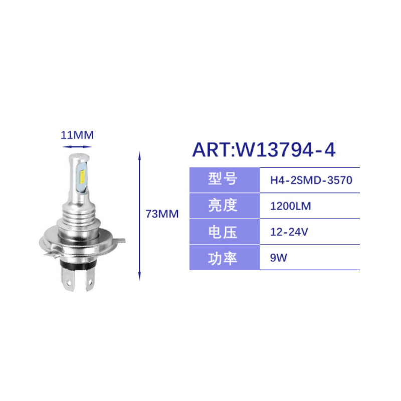 Automobile parts, car lamps H1, H3, H4, H7, 9006, H10, H16, 2SMD, 3570, automotive LED fog lamps Application Scenario
