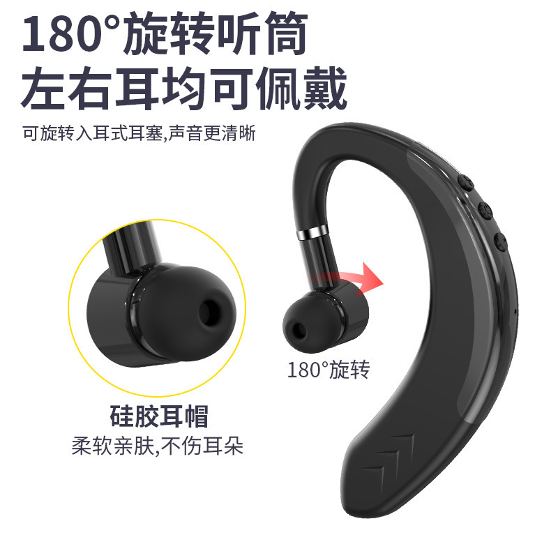 跨境TWS/W9无线耳机/挂耳式耳机产品图