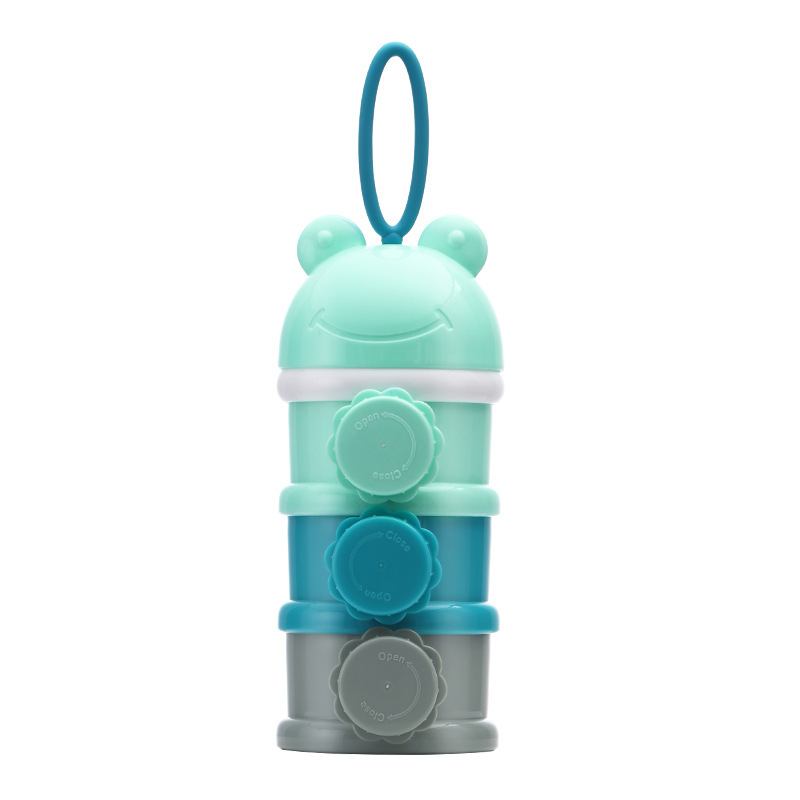 Portable rotating milk powder box for infants and children Specification image