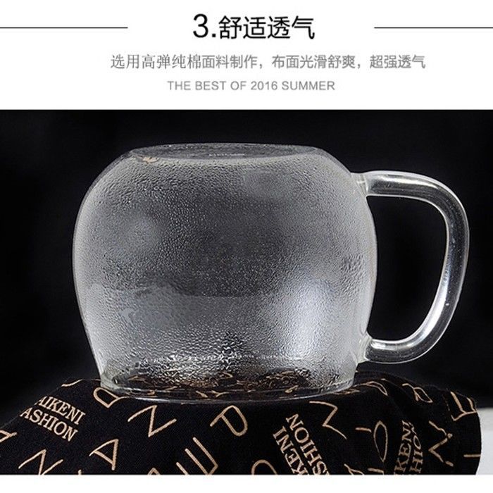 High-end men's underwear, men's pure cotton briefs, comfortable shorts, men's all-cotton underpants, men's wholesale details Picture