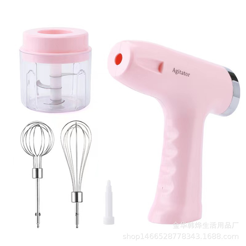 The manufacturer's new egg beater, mini cream electric whipper, garlic mixer, meat grinder and handheld portable stirrer Item Picture