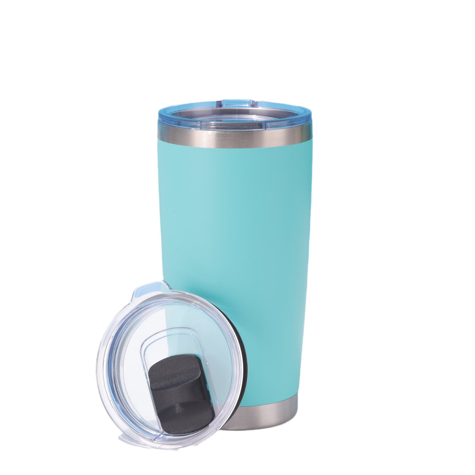 保温杯/水杯/钛杯/杯子/不锈钢保温杯大容量白底实物图