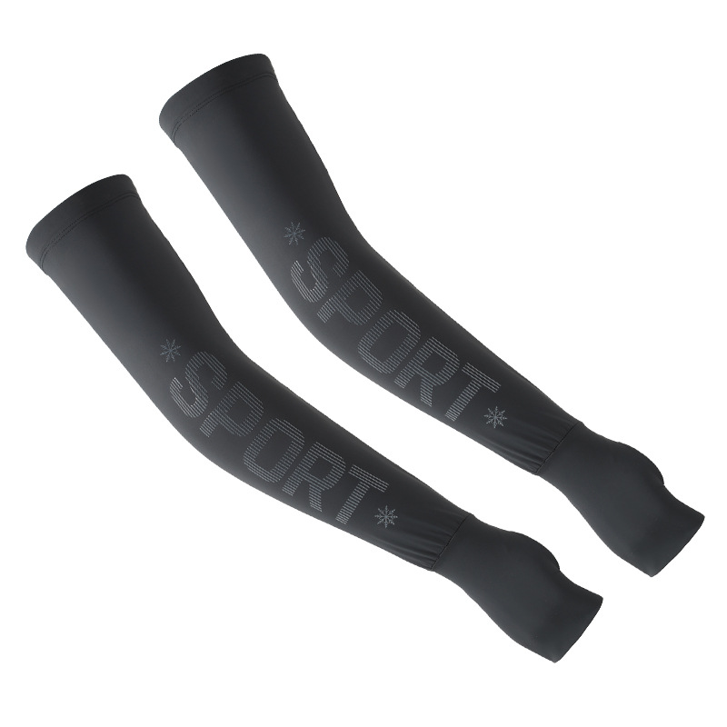 Ice Sleeve Loose Version Summer Loose Sunscreen Ice Silk Sleeve Hand Sleeve Open Fingers Women Uv Protection Men's Driving Sleeves Item Picture