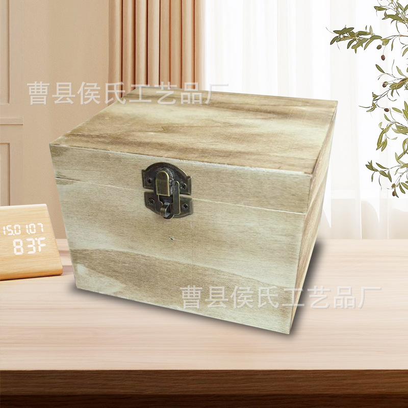 In-stock wooden storage boxes with combination locks, multi-layer wooden vintage jewelry storage boxes, accessory boxes, wedding gift boxes Application Scenario