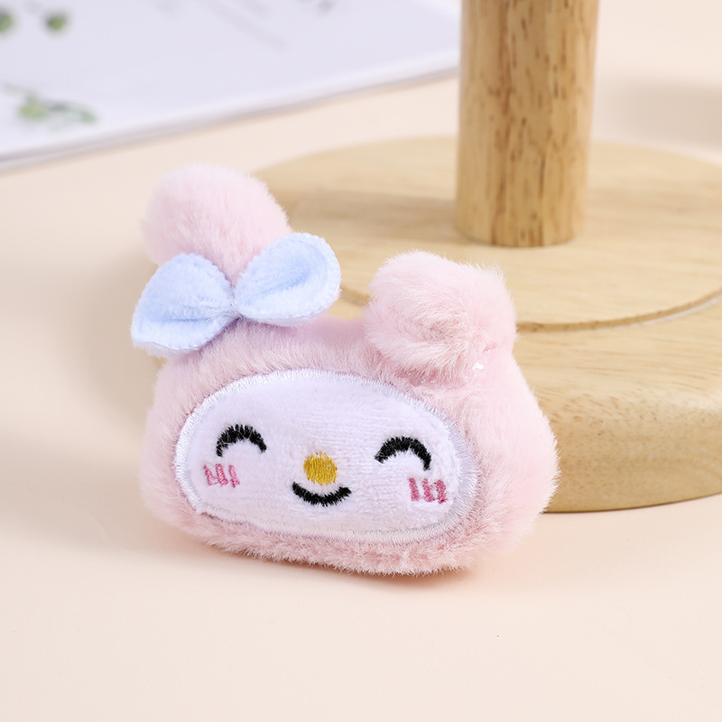Cartoon Plush Brooch Cute Animal Puppy Doll Diy Accessories Accessories Hairpin Accessories Scarf Accessories Application Scenario