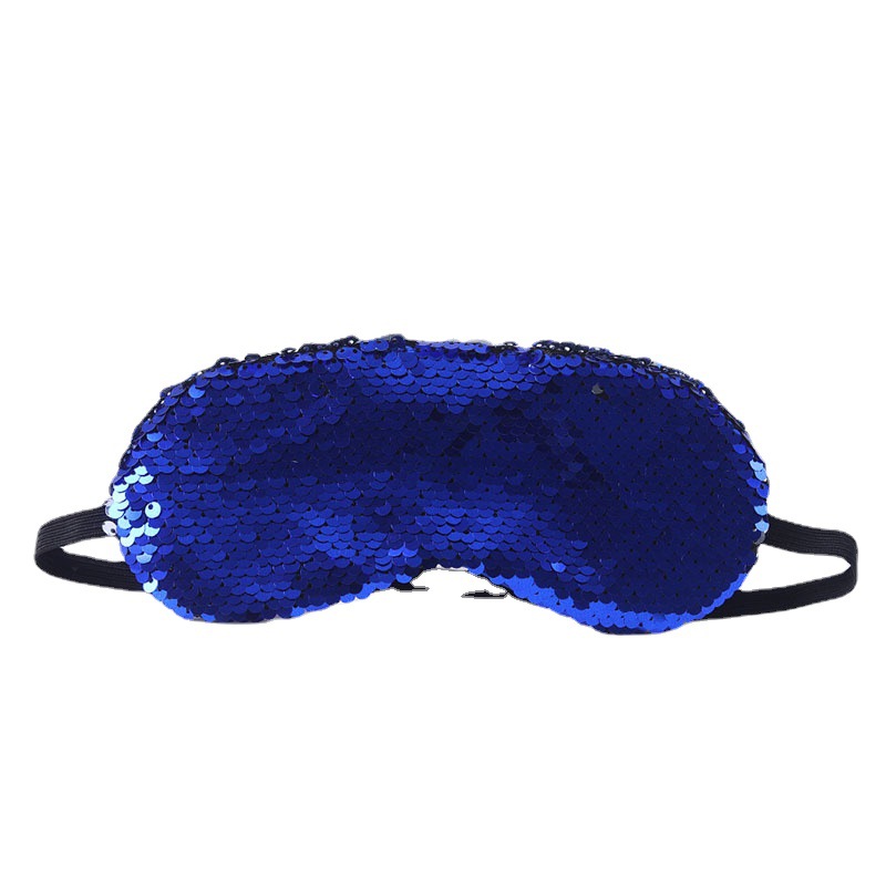 Creative Light Shade Eye Mask Spot Mermaid Scales Reversible Eye Mask Gift Light Shade Sleep Eye Mask Item Picture