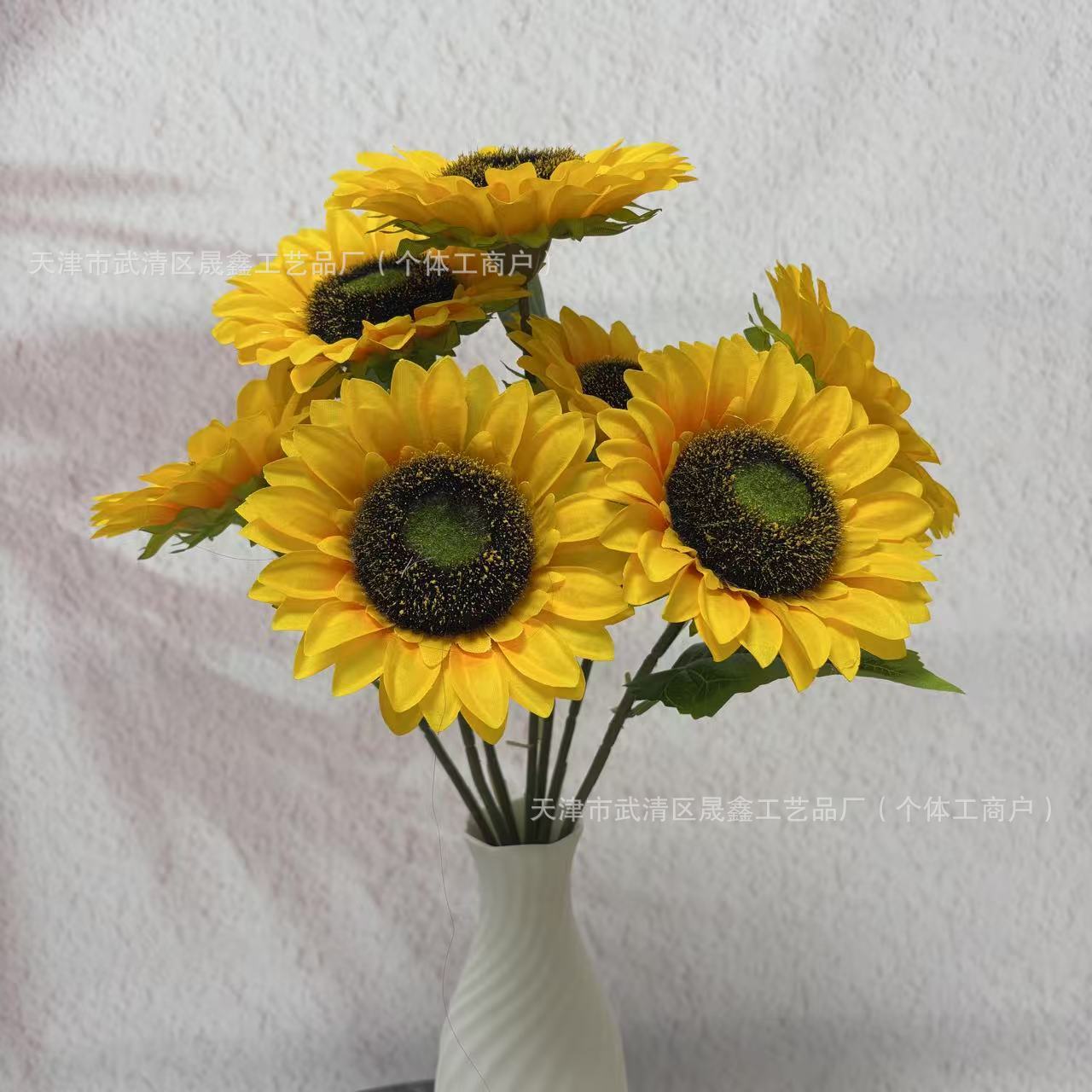 仿真花/拉菲草/针织花/pu花束/情人节产品图