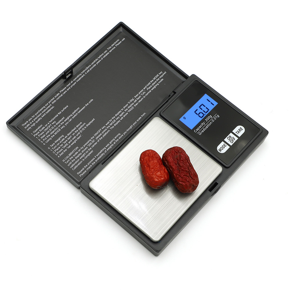 Precision Foreign Trade Cs Jewelry Gold Electronic Jewelry 0.01G Weight Scale Portable Medicinal Jewelry Electronic Scale details Picture