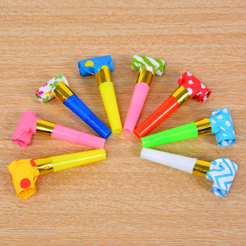 Large blowing dragon whistle, children's birthday party supplies, blowing dragon roll, creative blowing dragon roll to cheer, kindergarten small toys Specification image