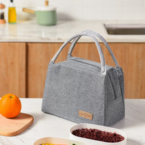 Carrying thermal insulation bag hand bento bag student lunch box bag cationic aluminum foil work lunch bag