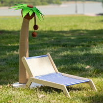 New Coconut Tree Island cat climbing frame New large cat stand cat nest cat tree with skip cat scratching post cat scratching board