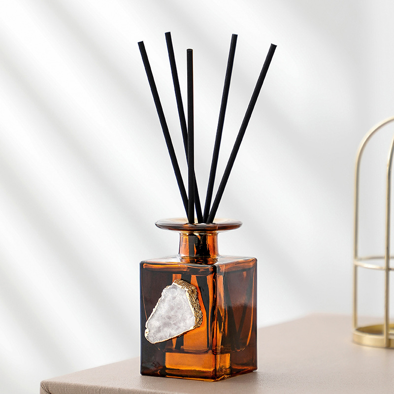New Non-Fire Essential Oil Rattan Home Aromatherapy Bottle Hotel Aromatherapy Decoration Bathroom Deodorizer Factory Direct Sales