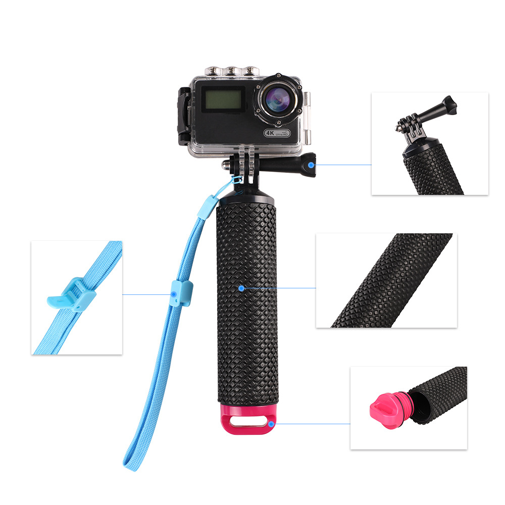 Gopro漂浮自拍杆 手持水下摄影拍摄稳定器 相机潜水漂浮浮力棒详情24