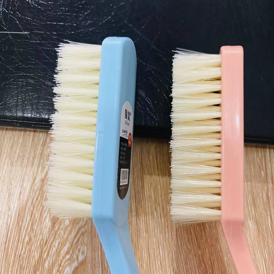0814 Shoe brush, soft bristle shoe brush, cleaning brush, long-handled shoe brush, Nordic clothing brush, plastic brush, one yuan, two yuan, general merchandise Specification image